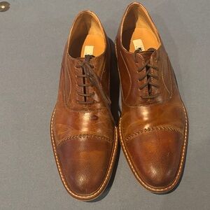 Men's Brown Leather Dress Shoes